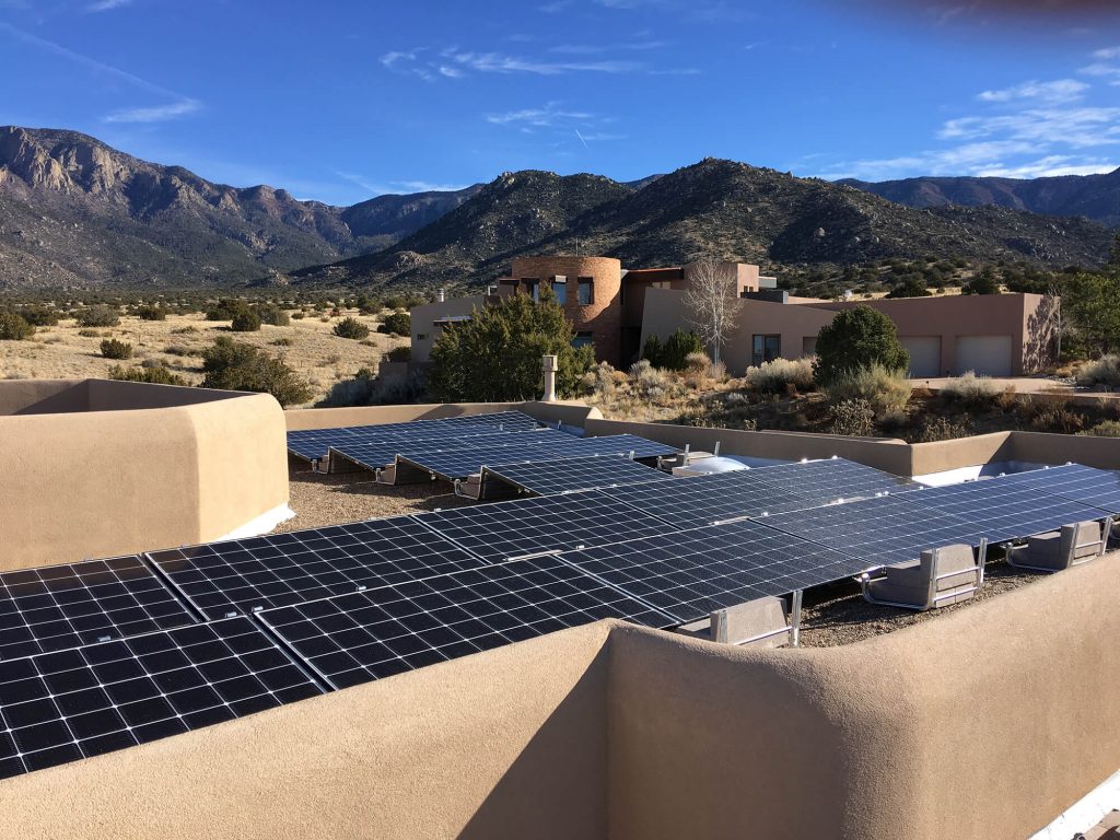 12.4kw Solar system installation in Albuquerque